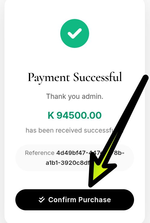 Confirm your order